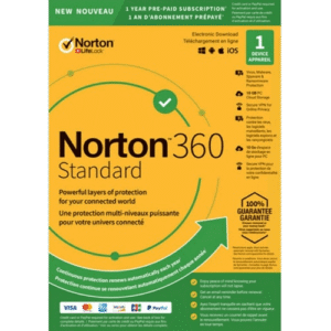 Norton 360 Standard – 1-Year / 1-Device